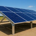 Aluminum Mounting Solar Structures