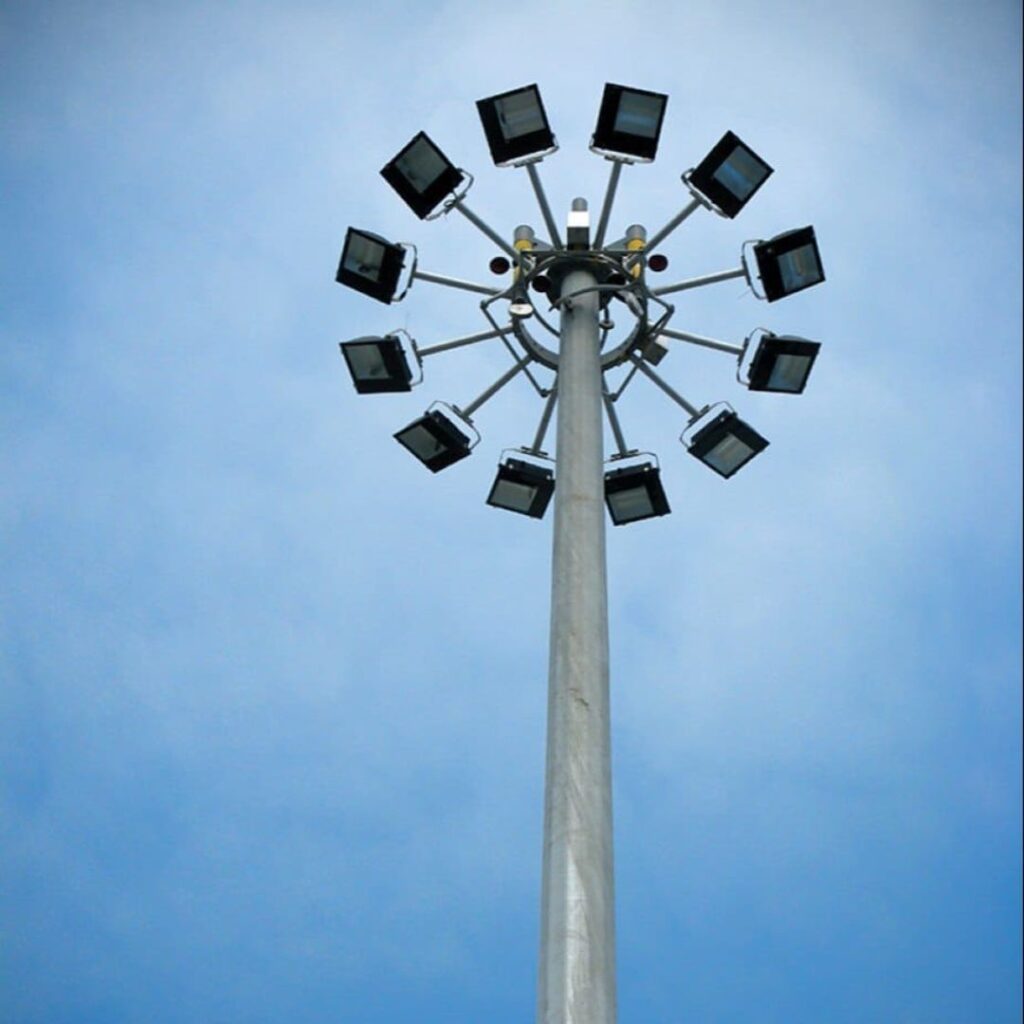 High Mast Solar Pole Structures (2)