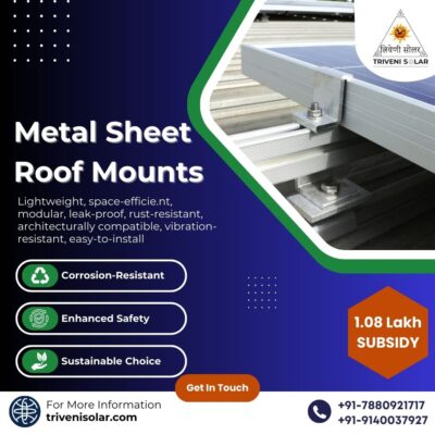 New Affordable Metal Sheet Roof Mounts | Types & Installation