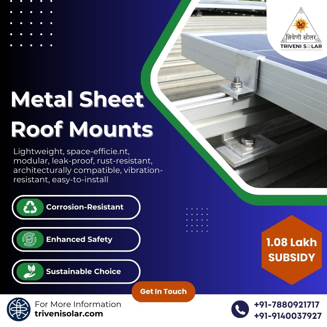You are currently viewing New Affordable Metal Sheet Roof Mounts | Types & Installation
