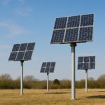 Pole Mounted Solar Structure