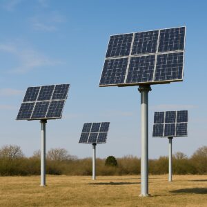 Pole Mounted Solar Structure