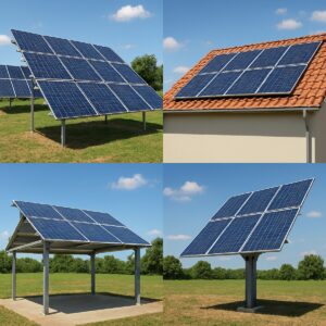 collection of solar structures