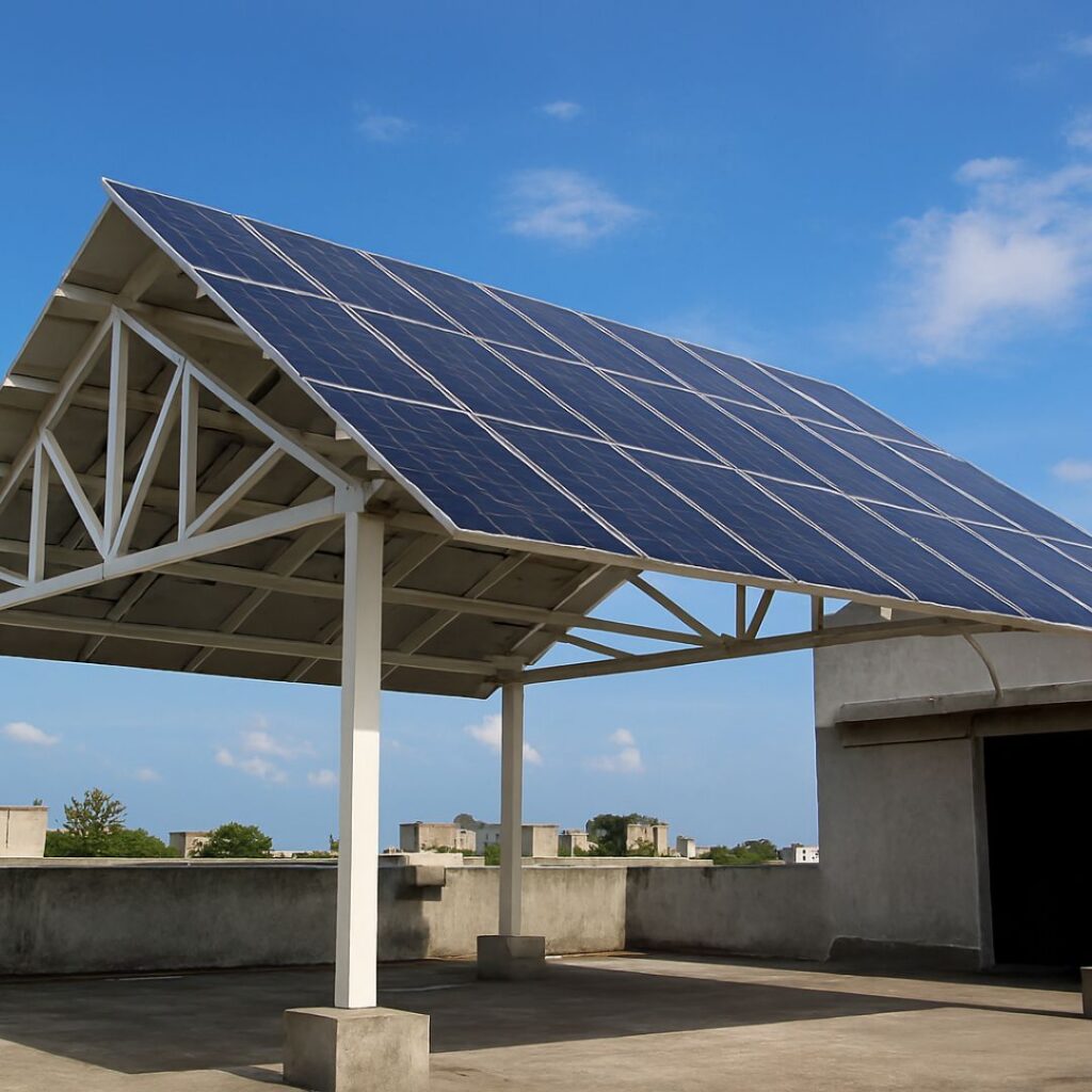 Elevated Solar Structure for RCC (2)